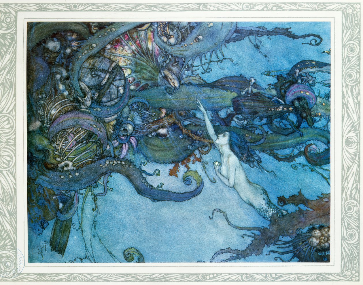 A Pequena Sereia de Edmund Dulac