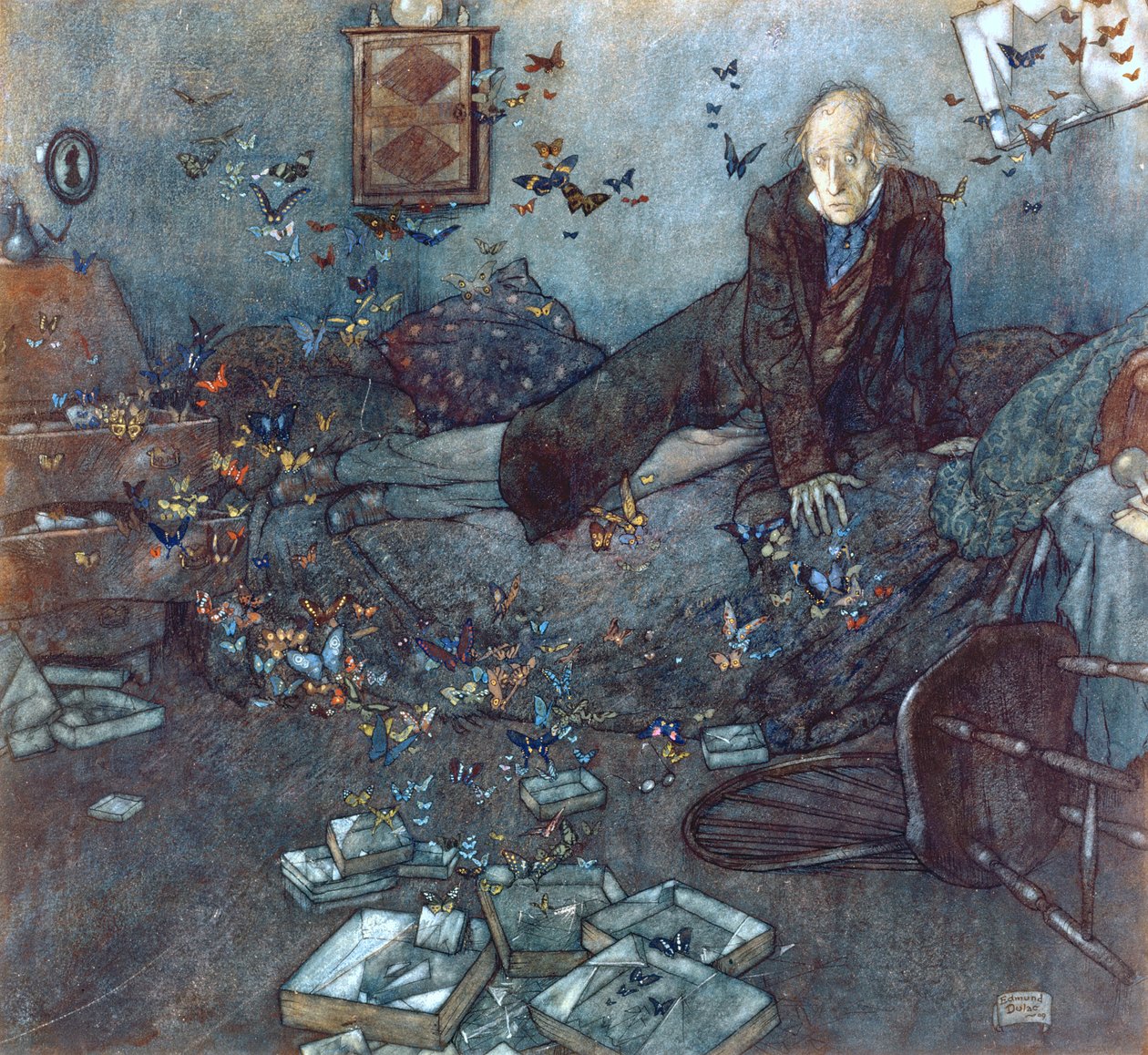 O sonho do entomologista de Edmund Dulac