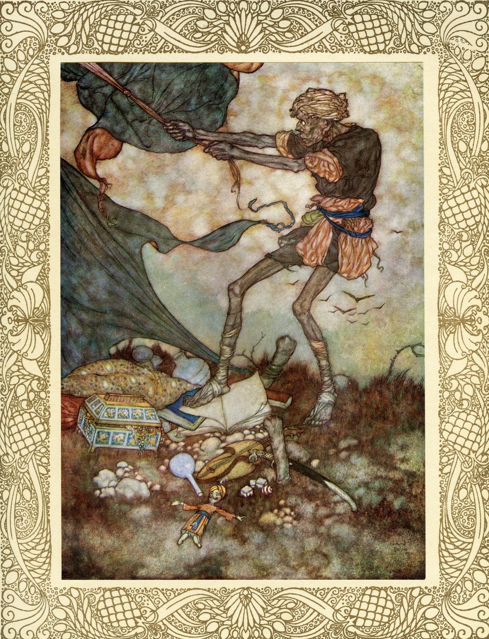 O Rubaiyat de Omar Khayyam Ilustrado por Edmund Dulac de Edmund Dulac