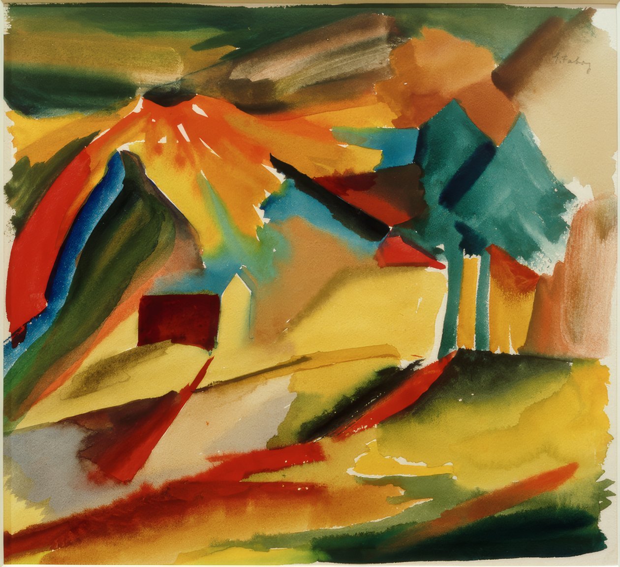 Paisagem 3 de Edmund Fabry