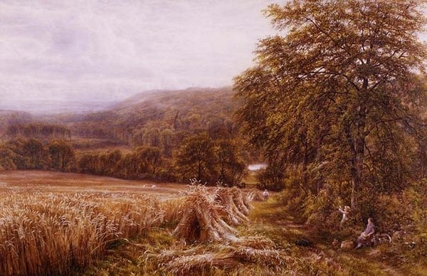 Hora da Colheita do Dardo de Edmund George Warren