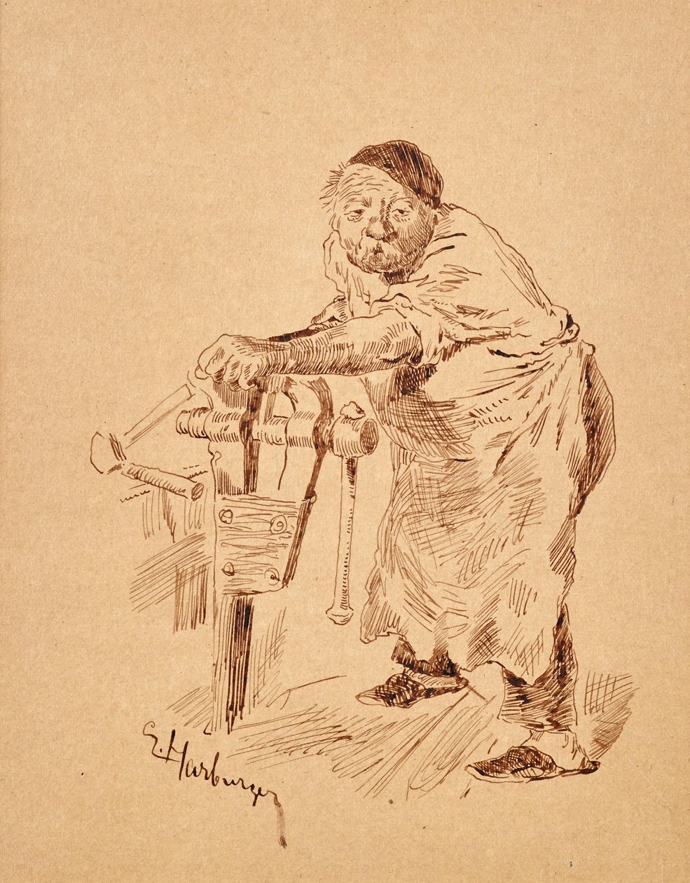 O mestre serralheiro de Edmund Harburger