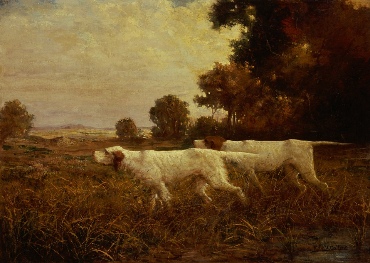 No Ponto (óleo sobre tela) de Edmund Henry Osthaus