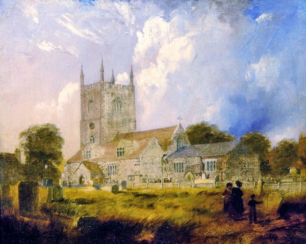 Igreja do Velho Henley de Edmund John Niemann