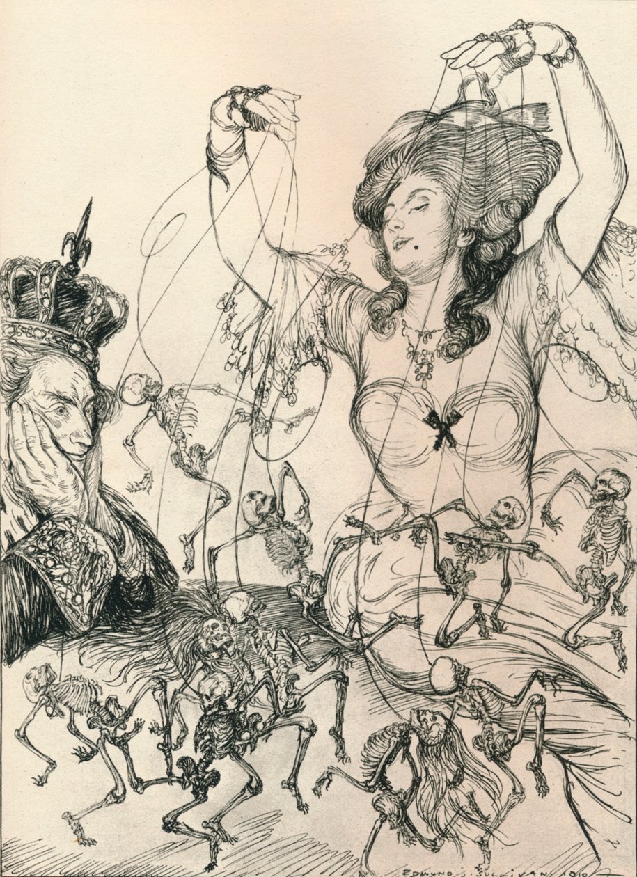 Le Roi SAmuse, 1910, 1924 de Edmund Joseph Sullivan