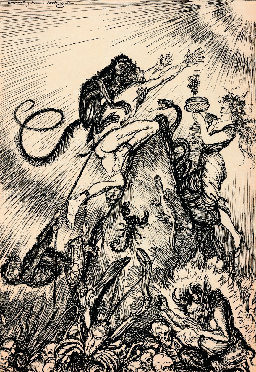 Chegamos a muitos escravos pela liberdade, c1918, 1918 de Edmund Joseph Sullivan