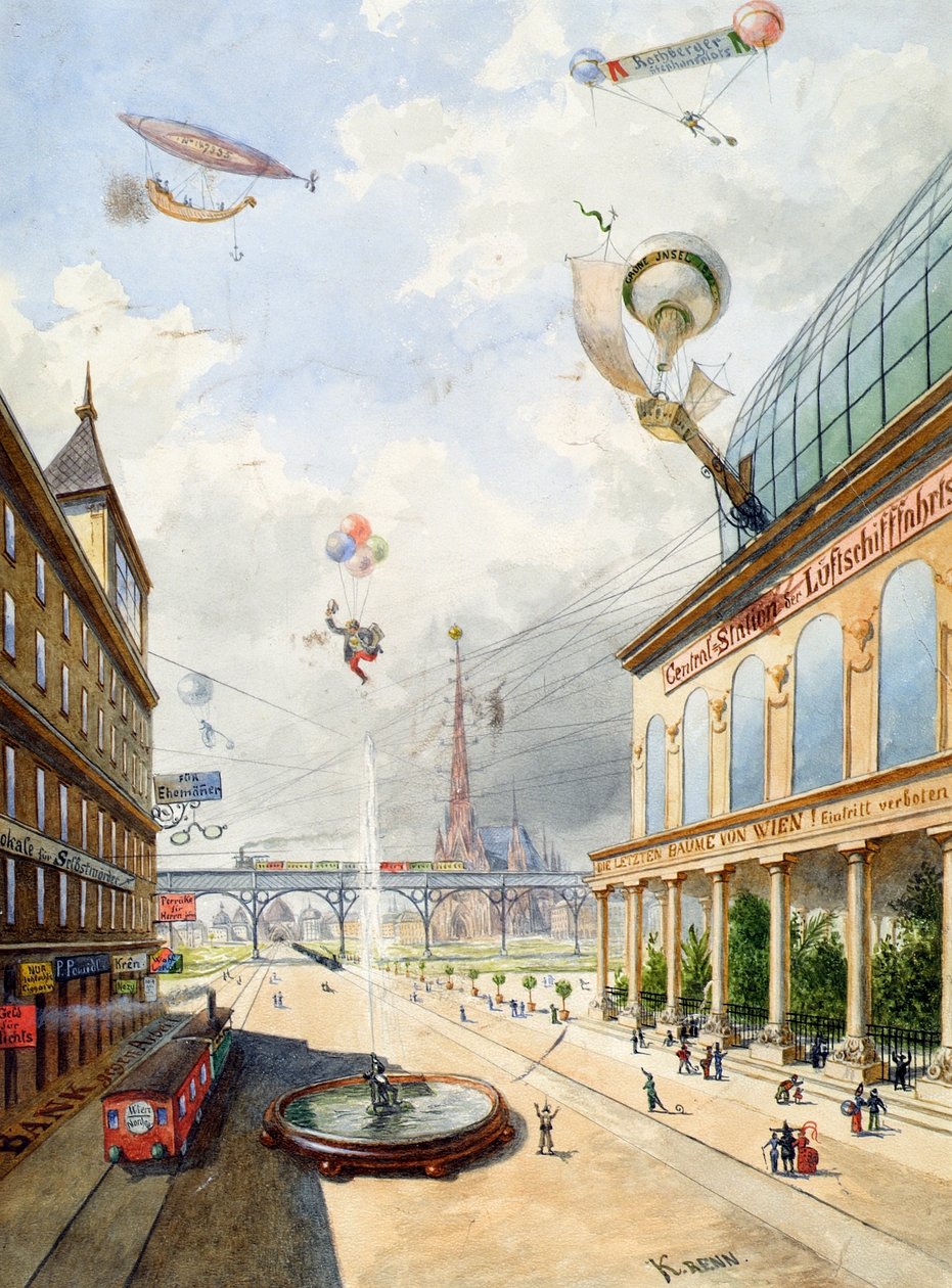 Viena em cem anos de Edmund Krenn