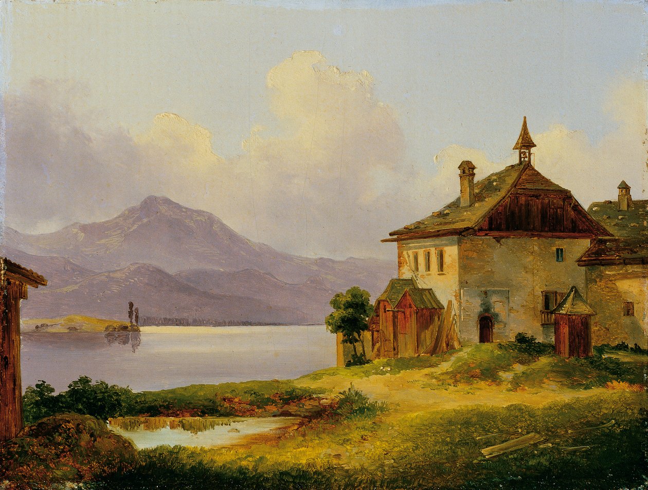 Casa no lago no Salzkammergut de Edmund Mahlknecht