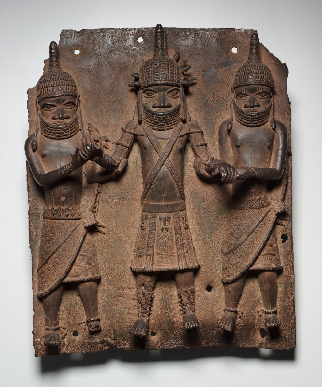 Placa, possivelmente 1500s-1600s de Edo Culture