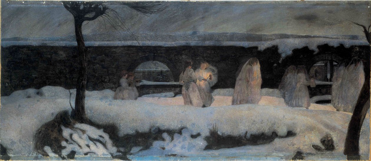 Funeral branco Funeral branco, 1901. de Edoardo Berta