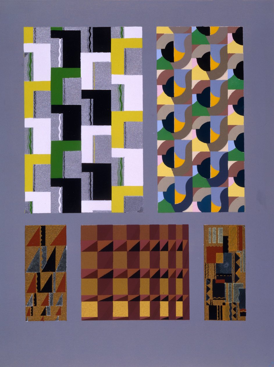 Desenhos de estilo Art Deco, de &39;Relais&39;, c.1920-30 de Edouard Benedictus