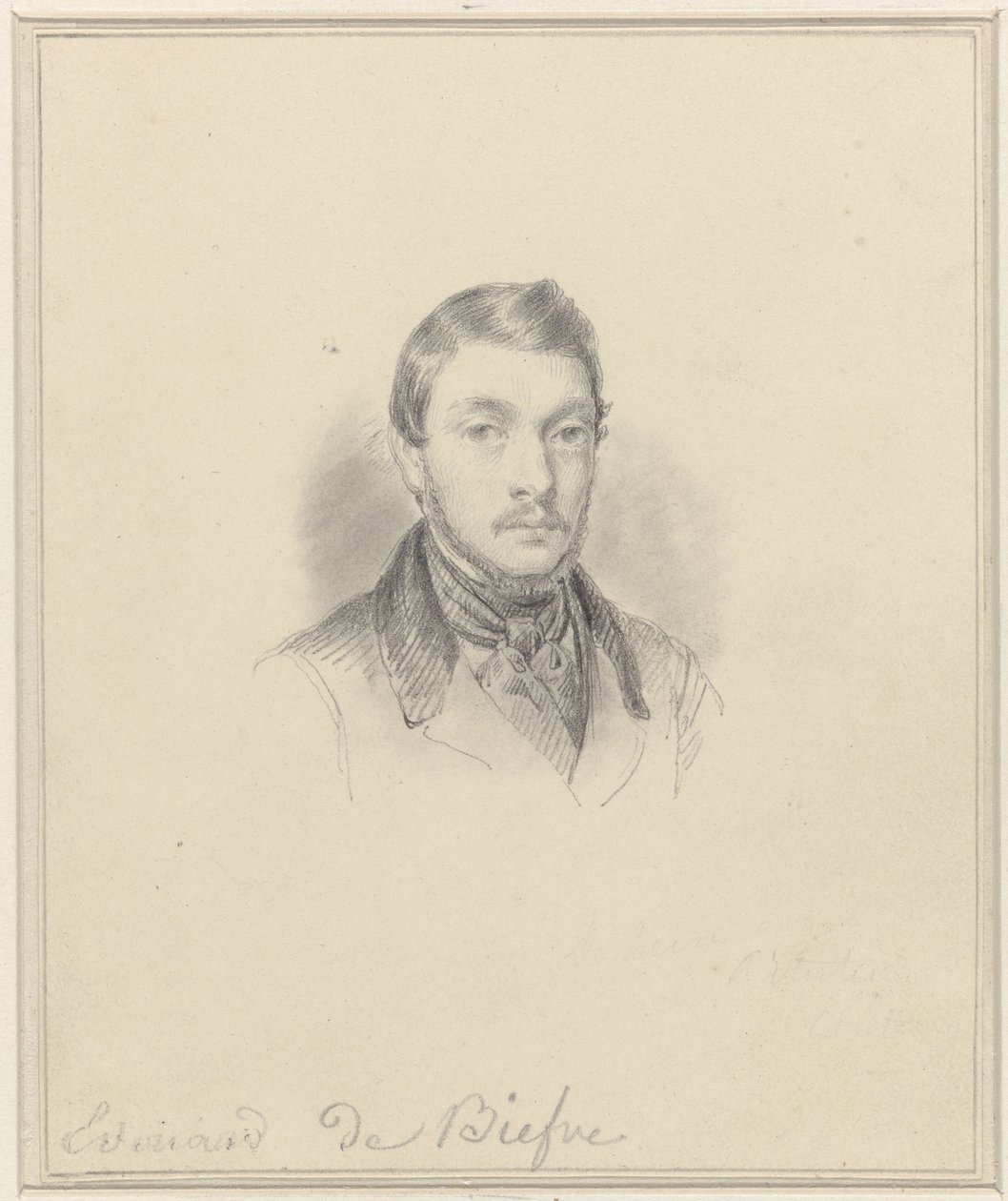 Auto-retrato de Edouard De Bièfve
