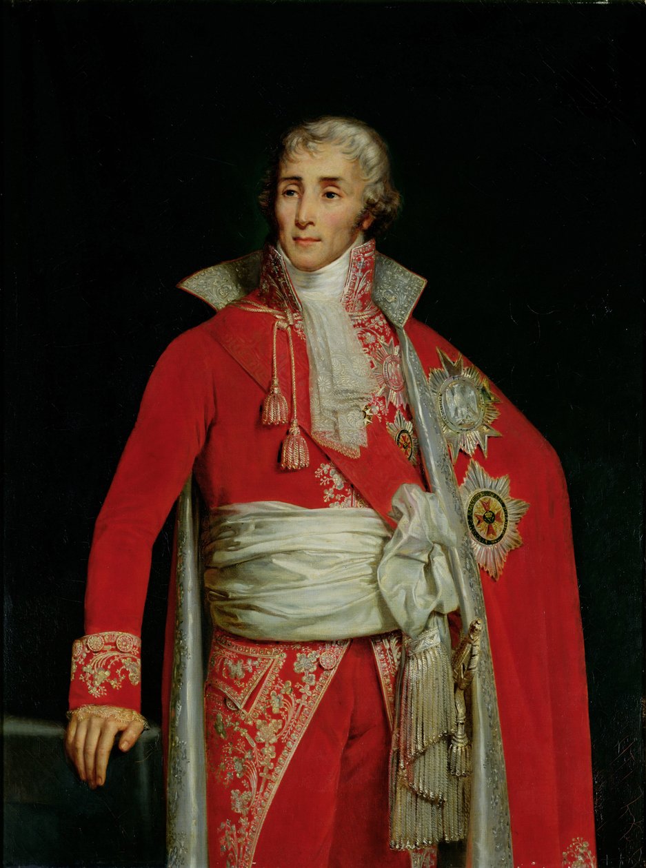 Retrato de Joseph Fouche (1759-1820) Duque de Otranto de Edouard Louis Dubufe