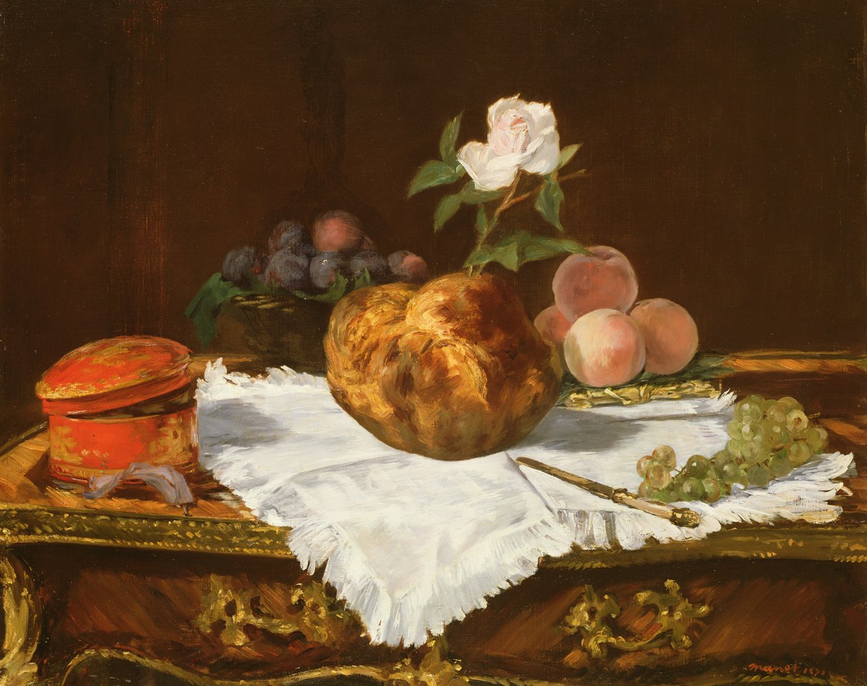 O Brioche, 1870 de Édouard Manet