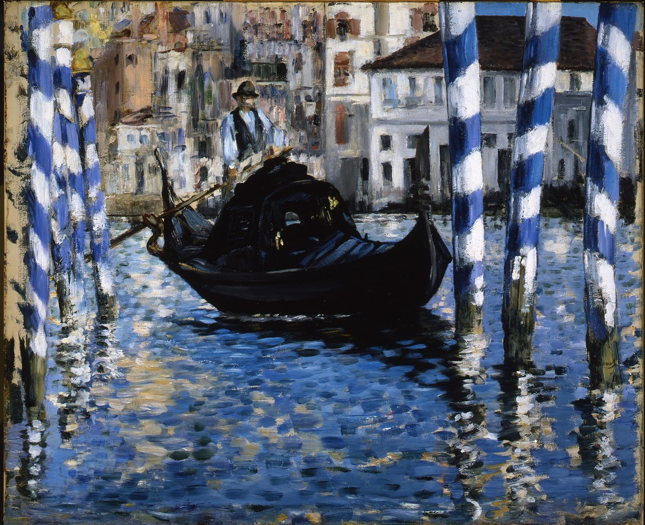O Grande Canal, Veneza, 1875 de Édouard Manet