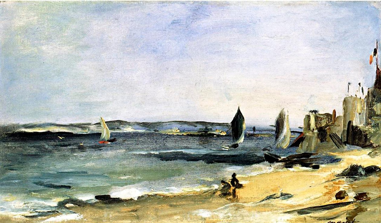 A costa do mar, Arcachon, 1871 de Édouard Manet