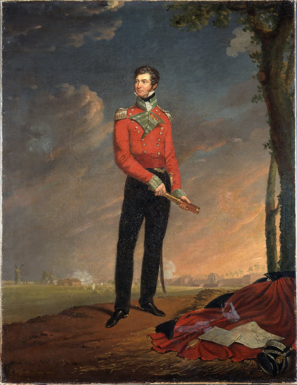 Major Sir Neil Campbell, 1819 de Edouard Pingret