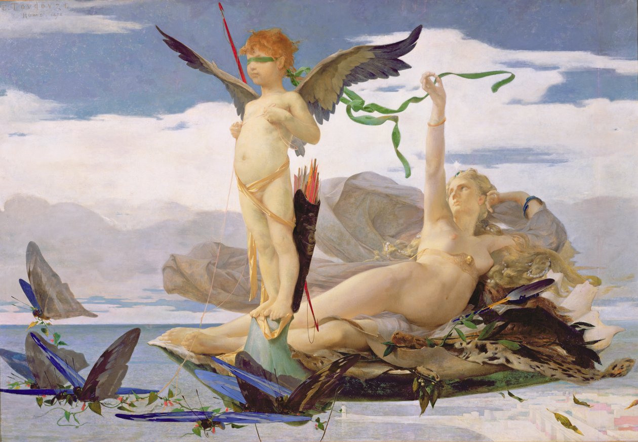Eros e Afrodite de Edouard Toudouze