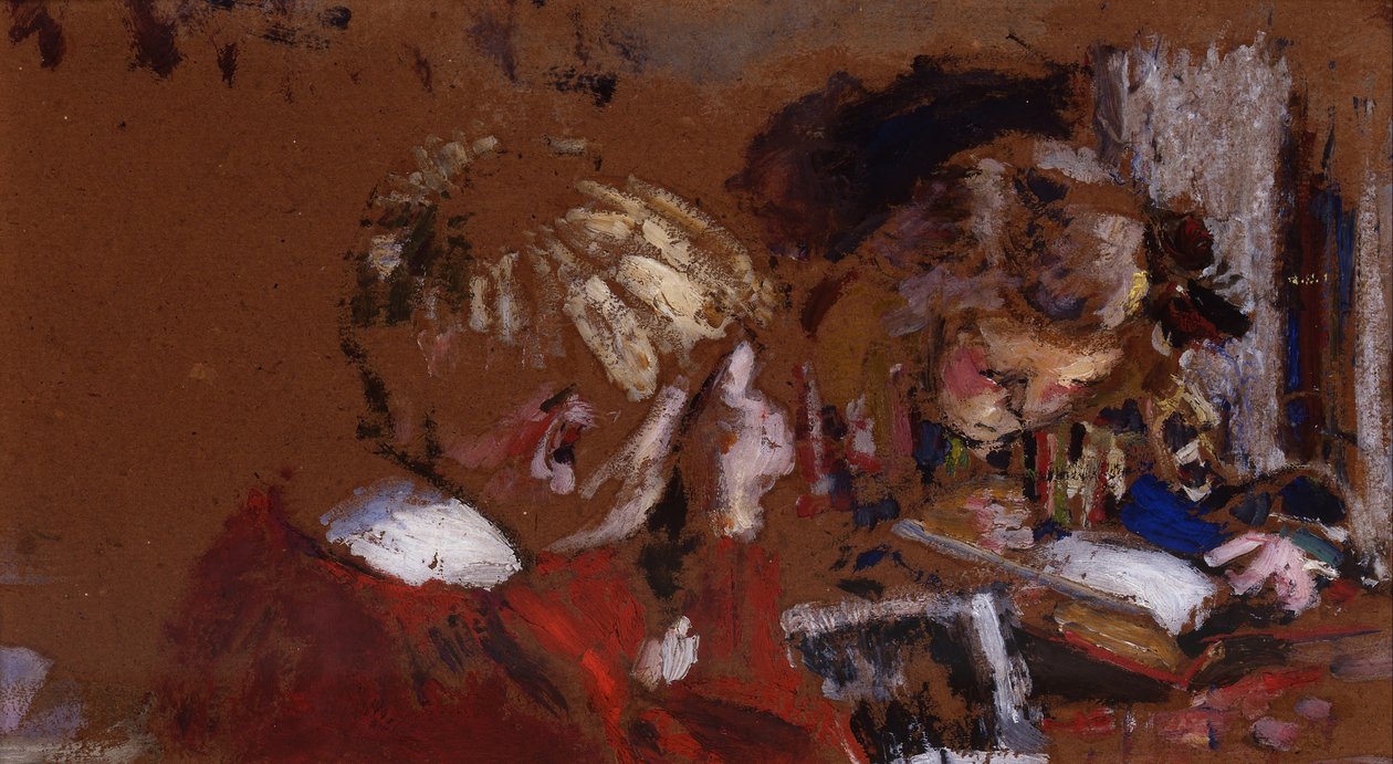 Leitura das crianças de Edouard Vuillard