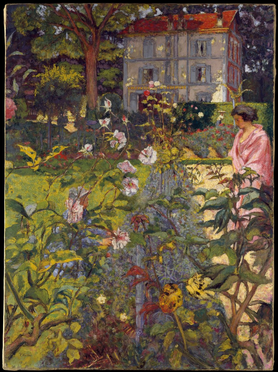Jardim de Vaucresson de Edouard Vuillard