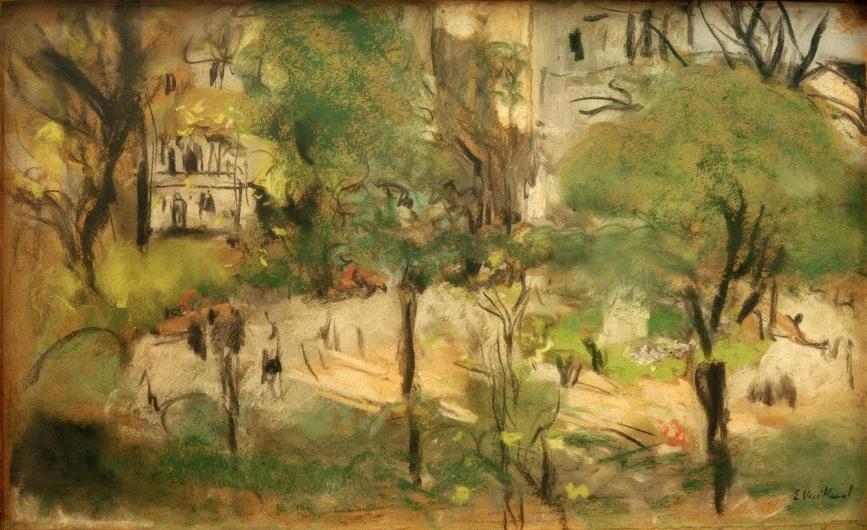 Praça Berlioz de Edouard Vuillard