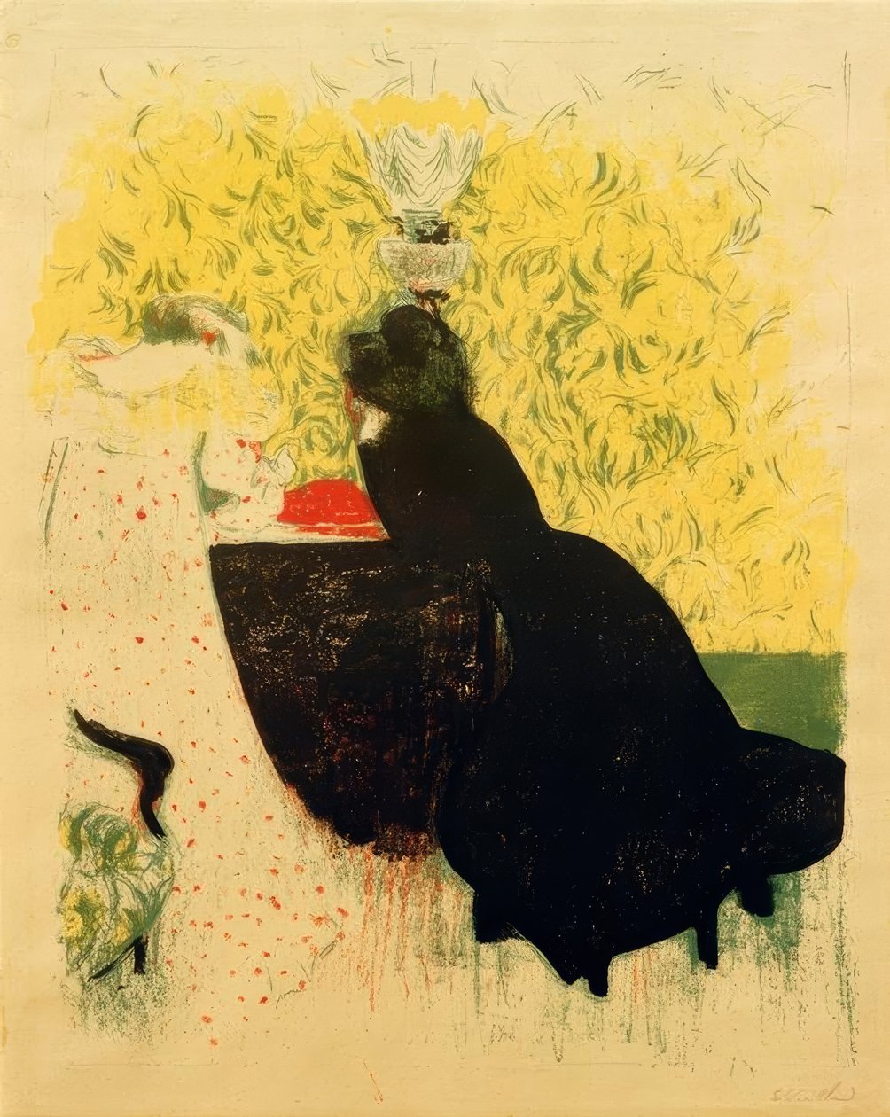 Os dois bellessoeurs de Edouard Vuillard