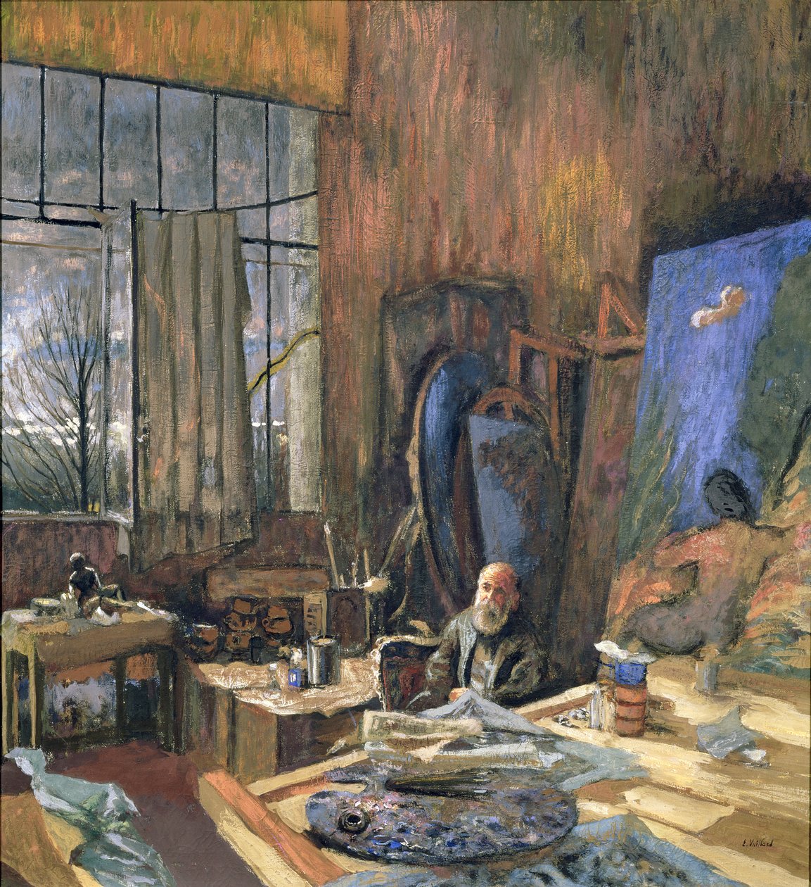 Retrato de Ker-Xavier Roussel (1867-1944) 1935 de Edouard Vuillard