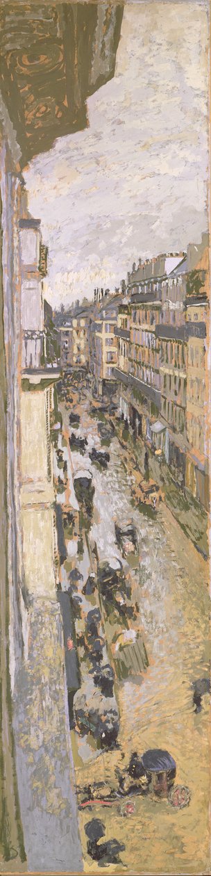 Ruas de Paris, c.1908 de Edouard Vuillard