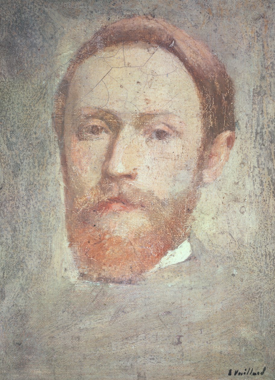Auto-retrato, c.1889 de Edouard Vuillard