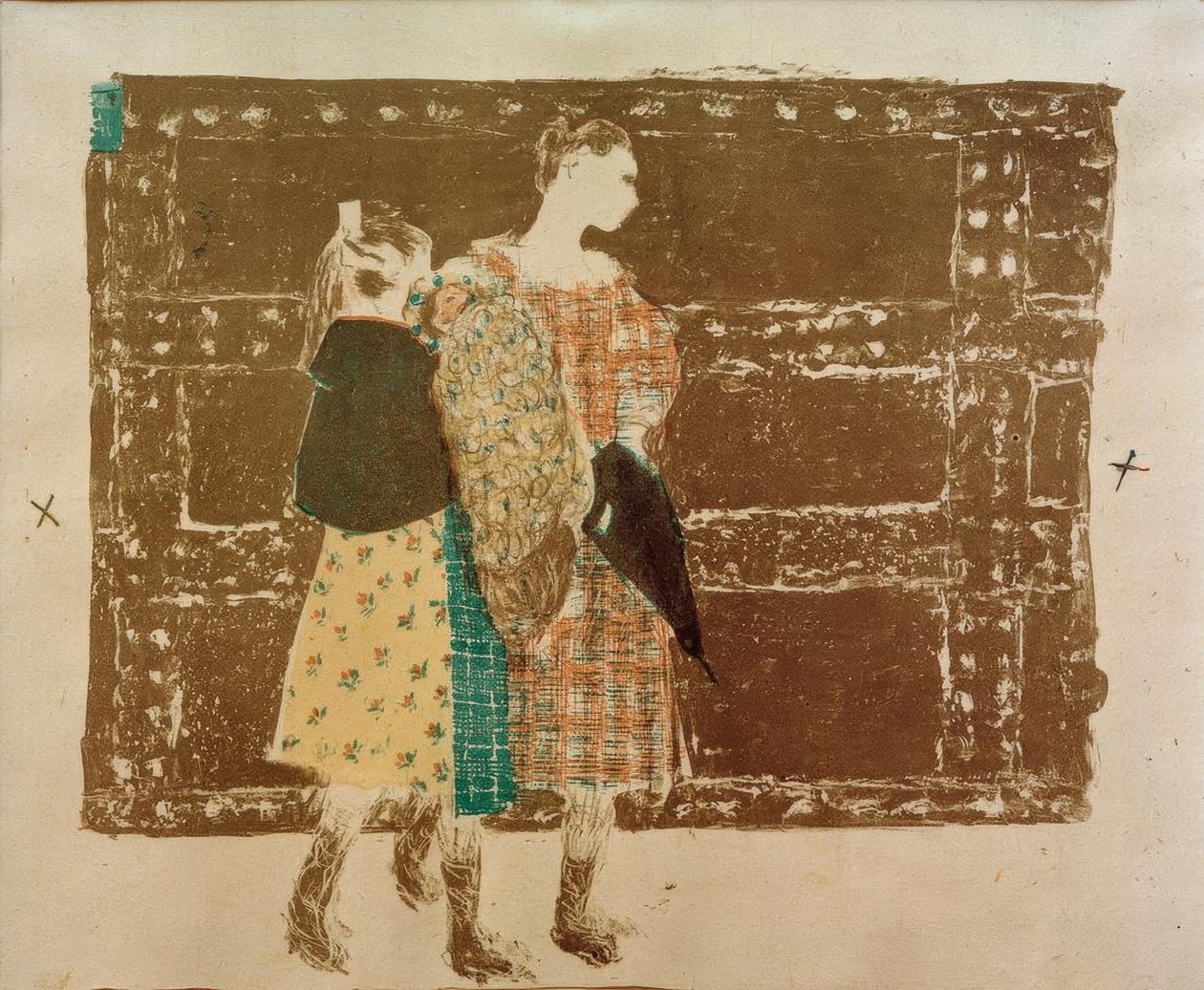 Na ponte da Europa de Edouard Vuillard