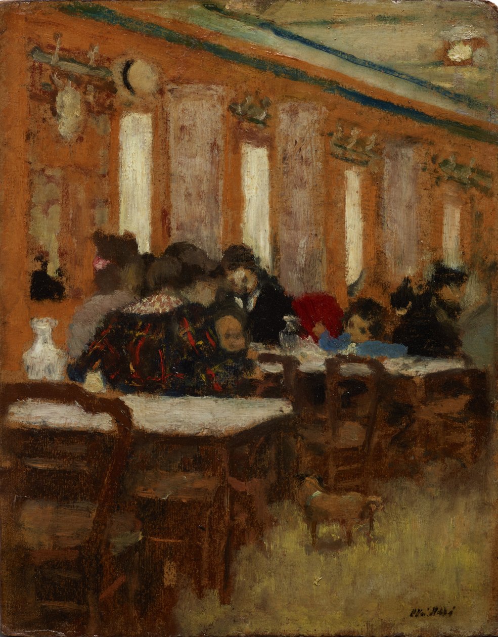 O pequeno restaurante de Edouard Vuillard