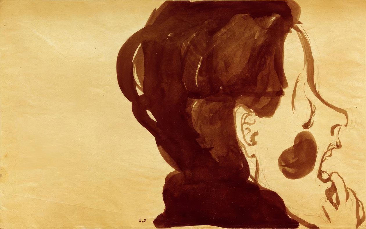 Um ator de Edouard Vuillard