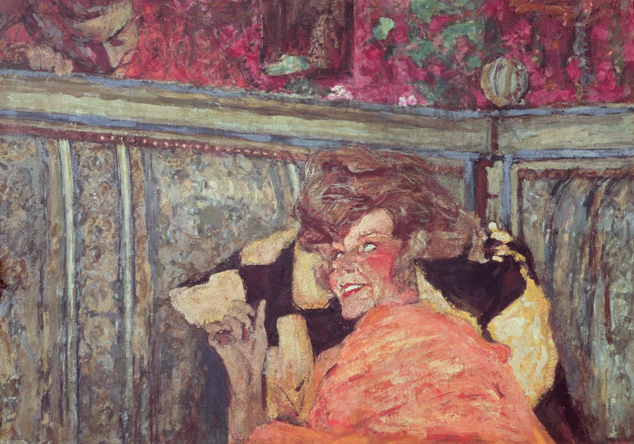 Yvonne Printemps (1894-1977) e Sacha Guitry (1885-1957) c.1912 de Edouard Vuillard