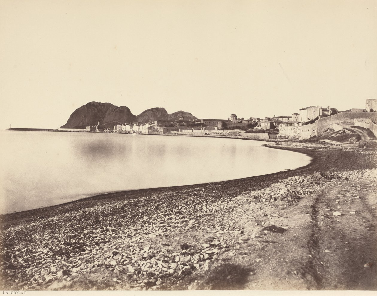 La Ciotat, c. 1860 (foto) de Edouard Denis Baldus