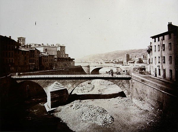 Vista de Vienne (foto) de Edouard Denis Baldus