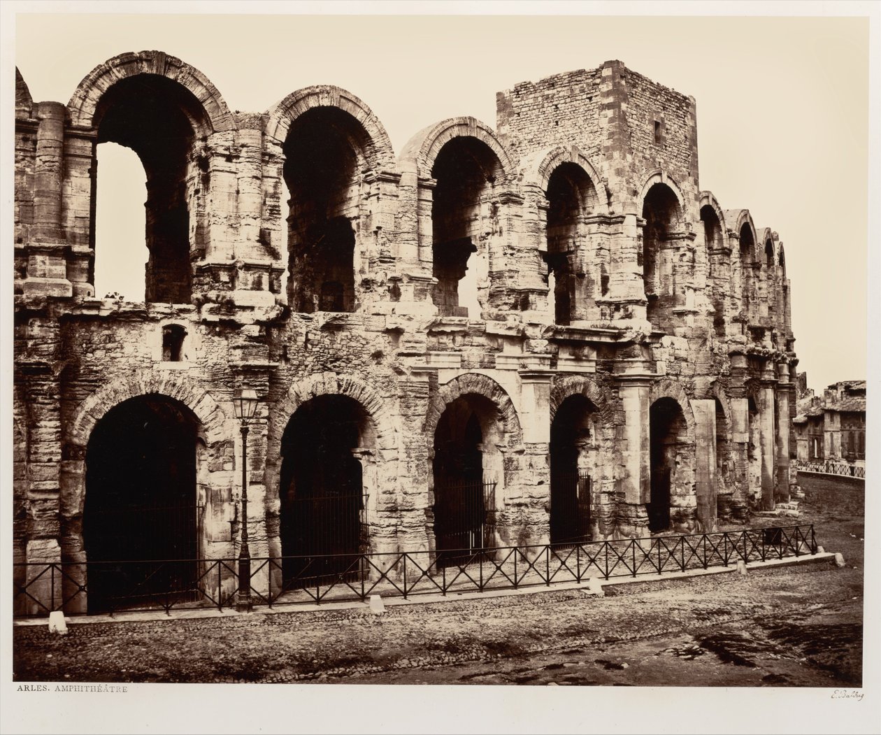 Arles, anfiteatro de Édouard Baldus