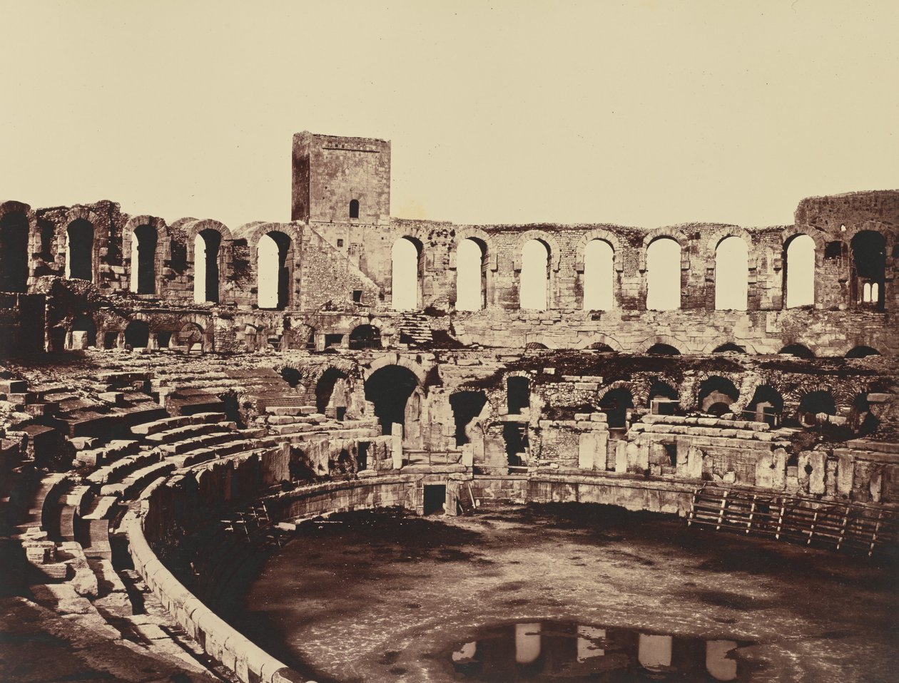 Arles. Anfiteatro de Édouard Baldus