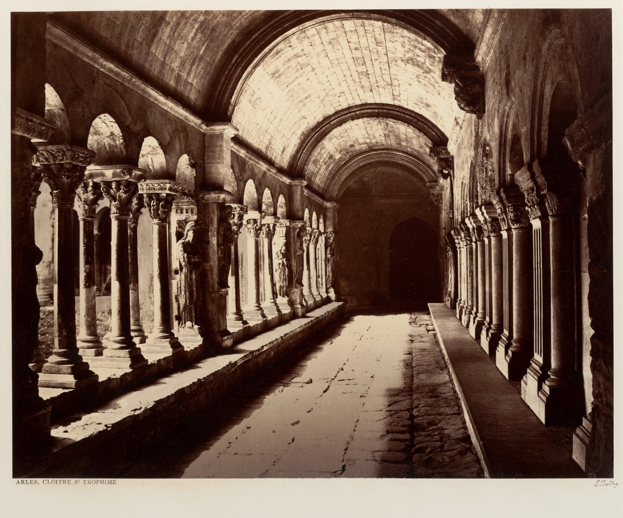 Arles, claustro de Saint-Trophime de Édouard Baldus