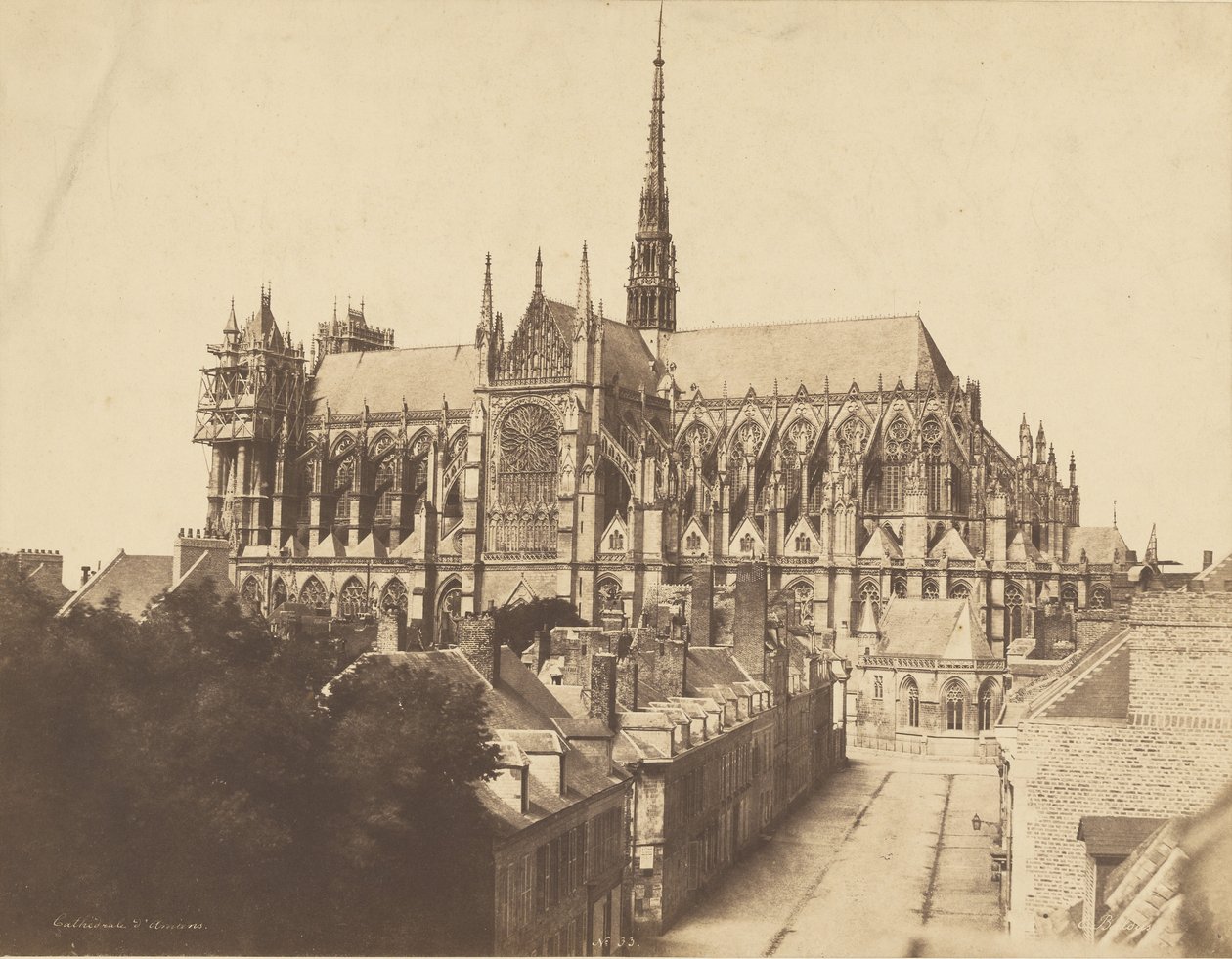 Catedral de Amiens de Édouard Baldus