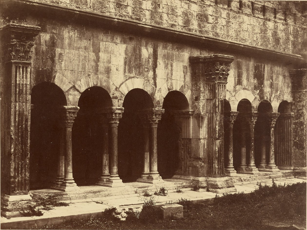 Claustro de São Trófimo, Arles de Édouard Baldus