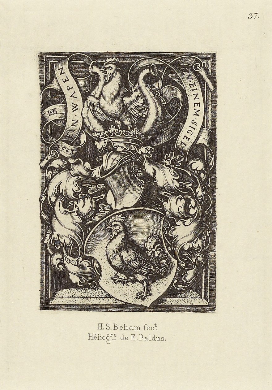 [Conceção de Hans Sebald Beham] de Édouard Baldus