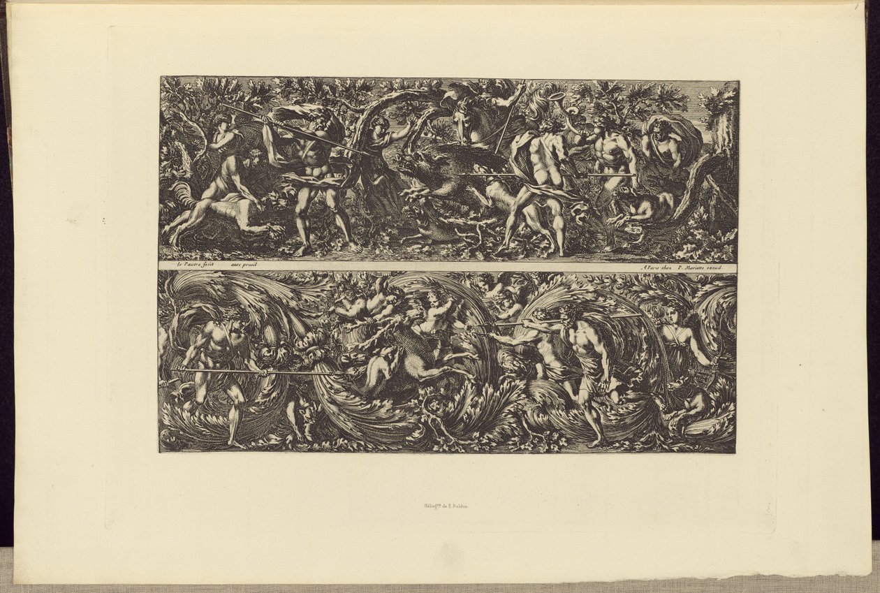 [Desenho de Jean le Pautre] de Édouard Baldus