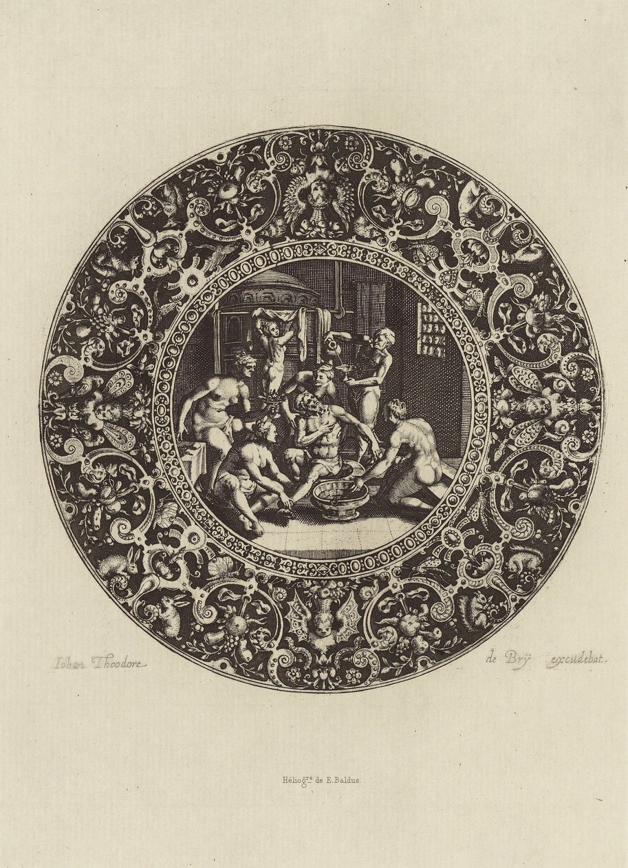 [Desenho de Johann Theodor de Bry] de Édouard Baldus