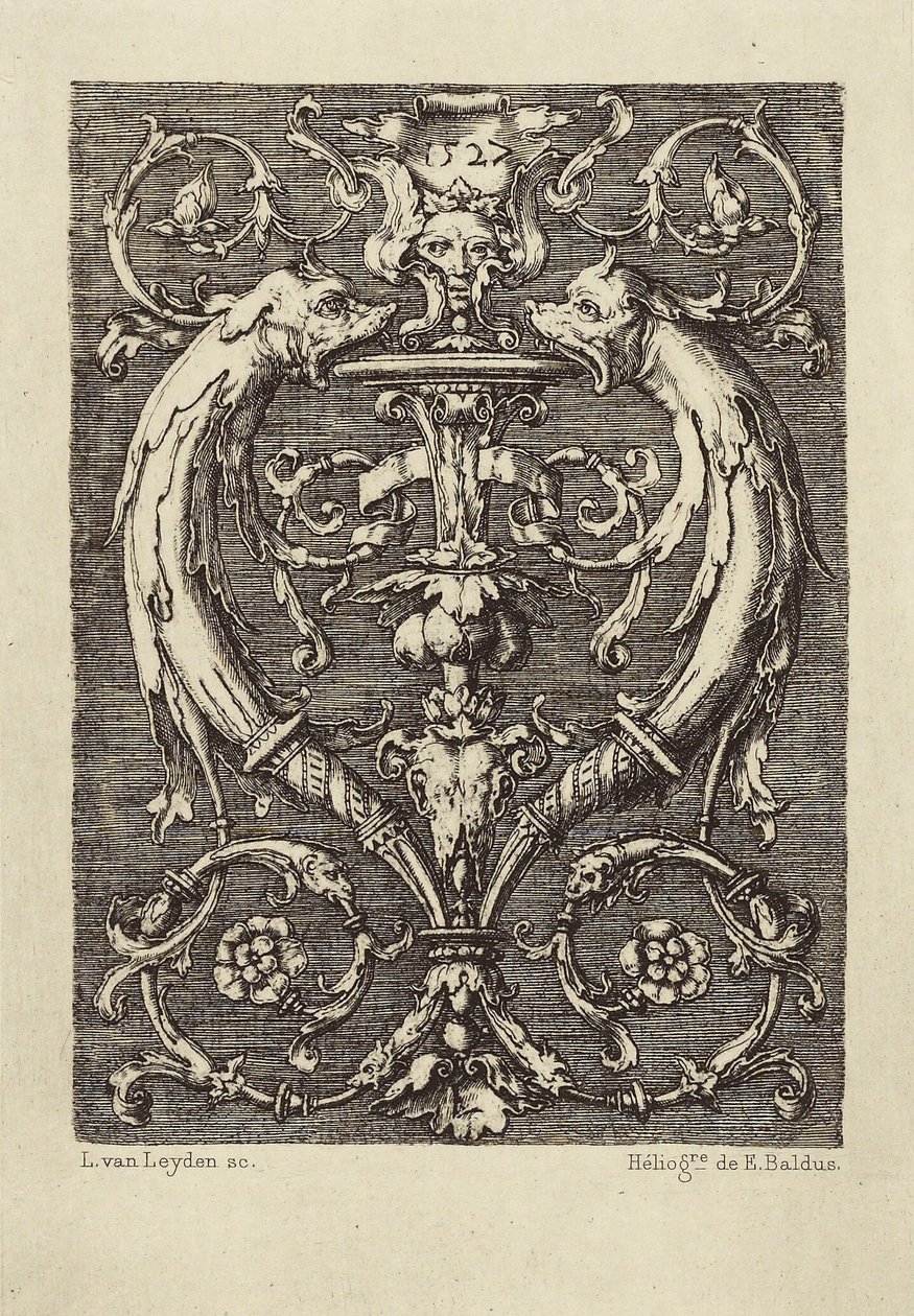 [Desenho de Lucas van Leyden]. de Édouard Baldus