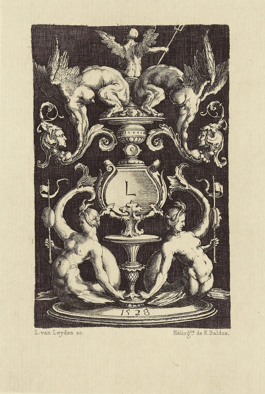 [Desenho de Lucas van Leyden]. de Édouard Baldus