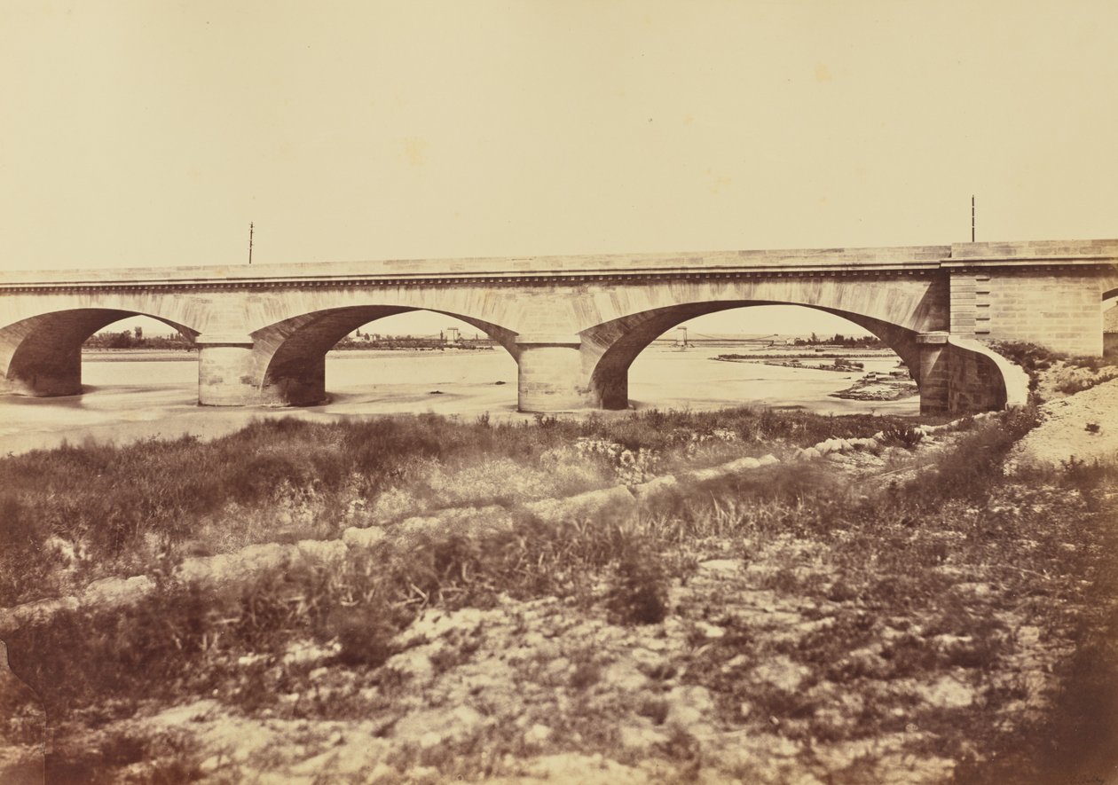 Durance. Viaduto de Édouard Baldus