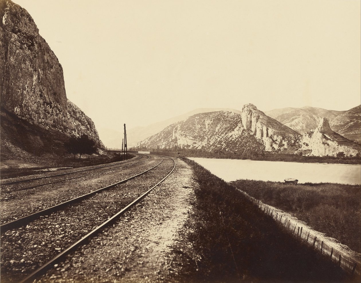 Entrada para o Donzère Pass de Édouard Baldus