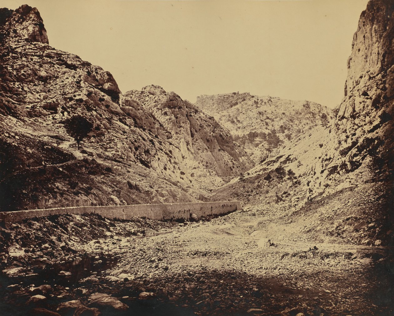 Desfiladeiros de Ollioules de Édouard Baldus