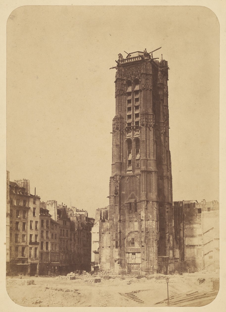 [Torre Saint-Jacques] de Édouard Baldus