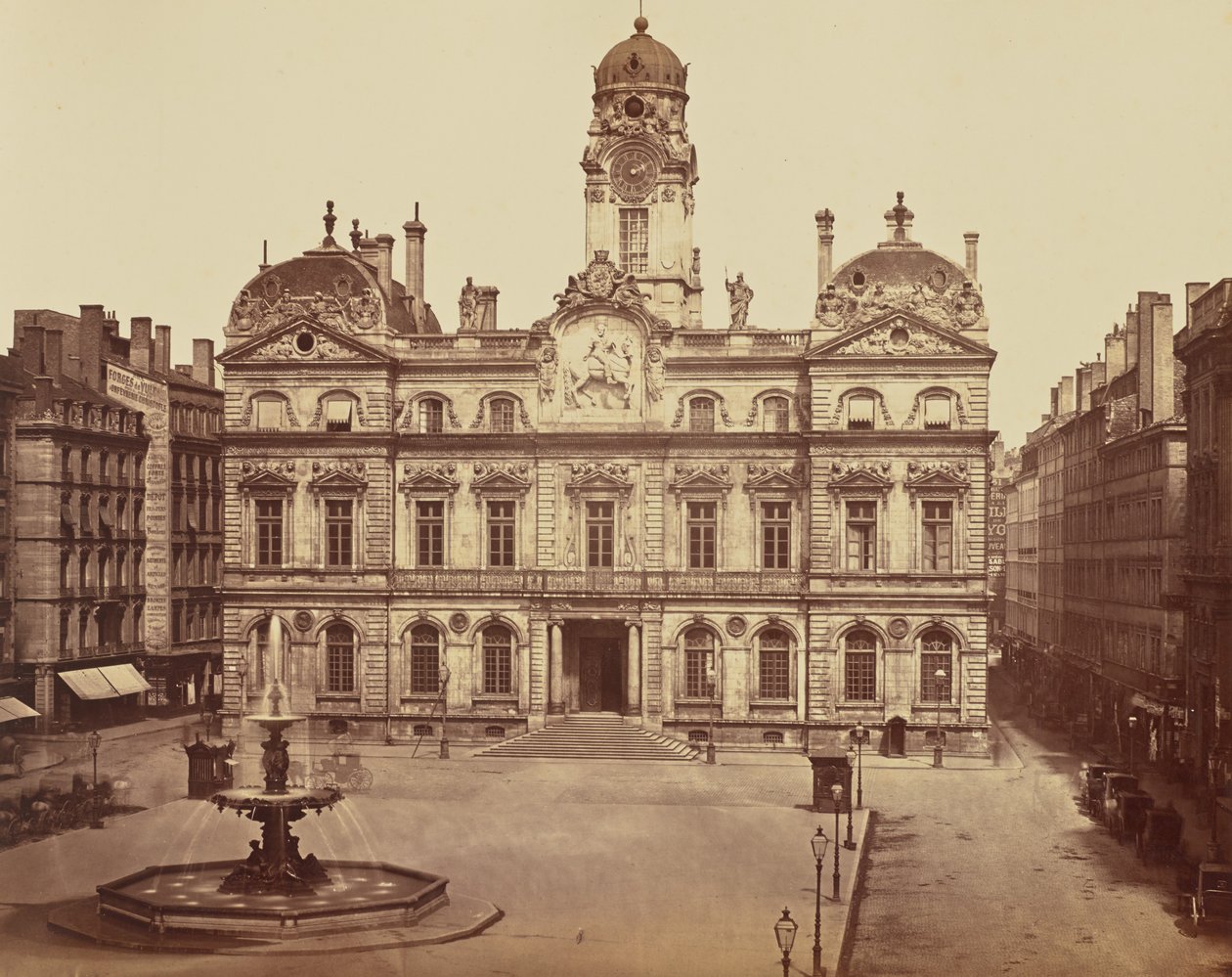 Lyon. Câmara Municipal de Édouard Baldus